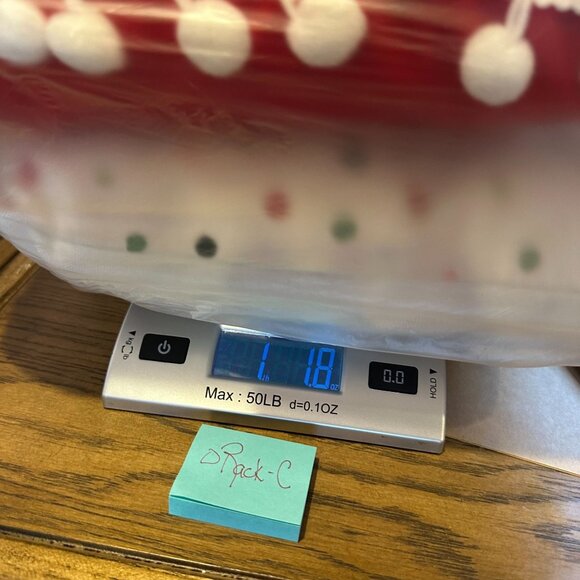 Christmas Throw Pillows Set of 2 Merry Bright Tree 14x14 Holiday Decor Pom Poms - Picture 11 of 11